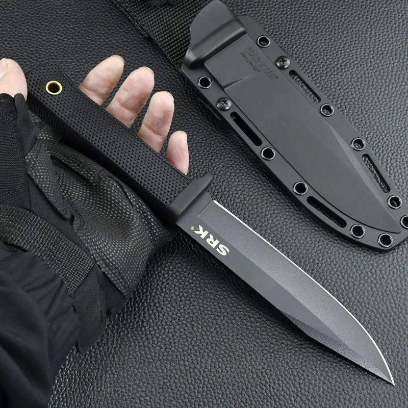 Bushcraft Knife Fixed - SKR lame fixe droite RN fibre