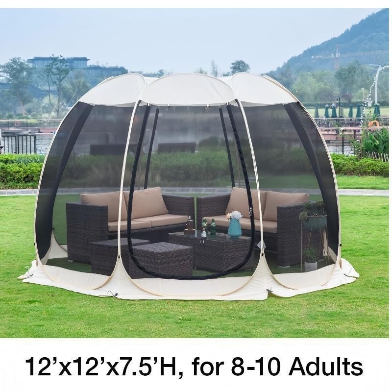 Emergency Mylar Tent - Tente de fête à 6 côtés