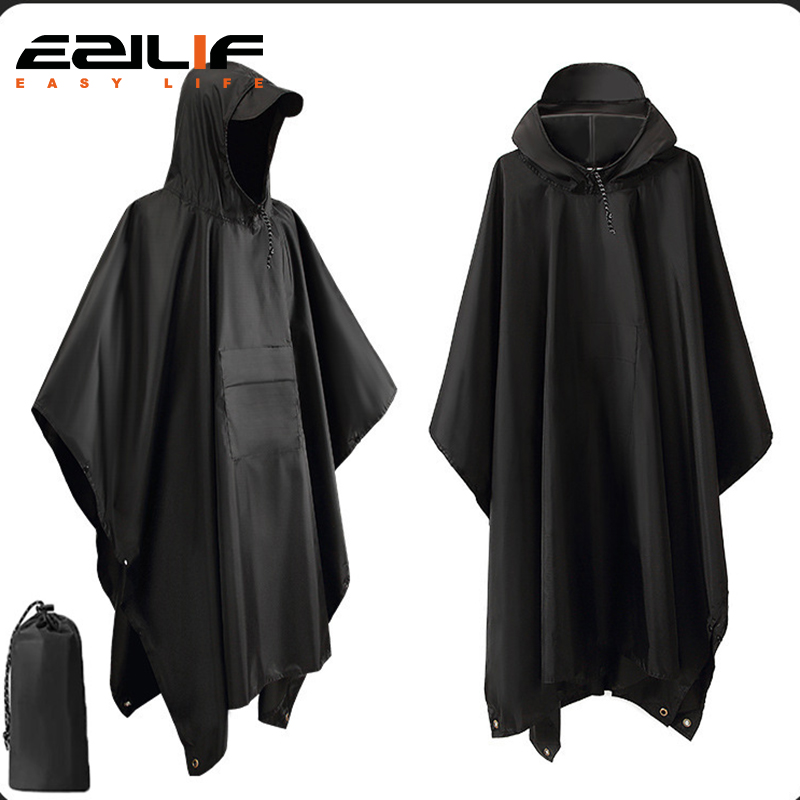 Emergency Poncho Rain - Imperméable militaire 3 en 1 pour