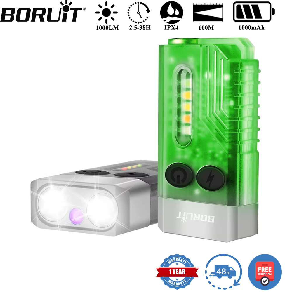 Fishing Kit Compact - BORUiT V10 porte-clés UV LED EDC