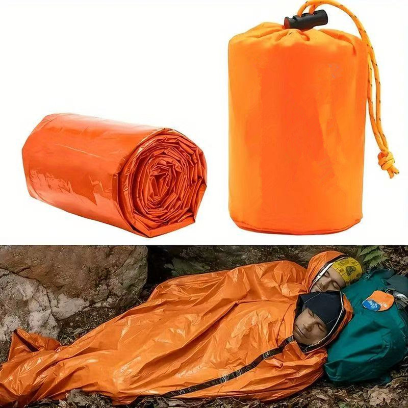 Emergency Mylar Tent - Sac de couchage d'urgence ultra imperméable
