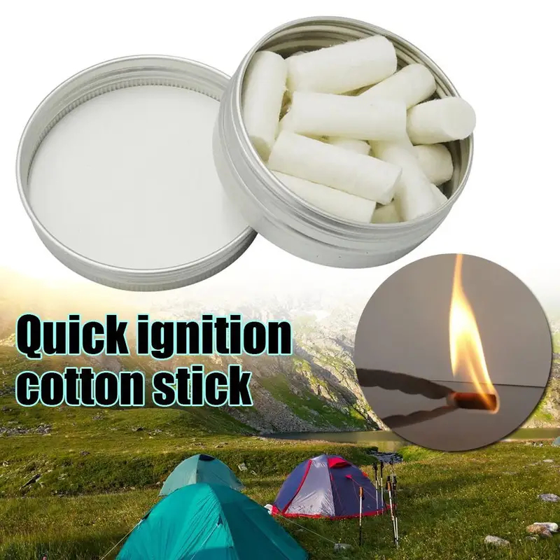 Fire Starting Kit - Kit de 12 allume-feu de survie
