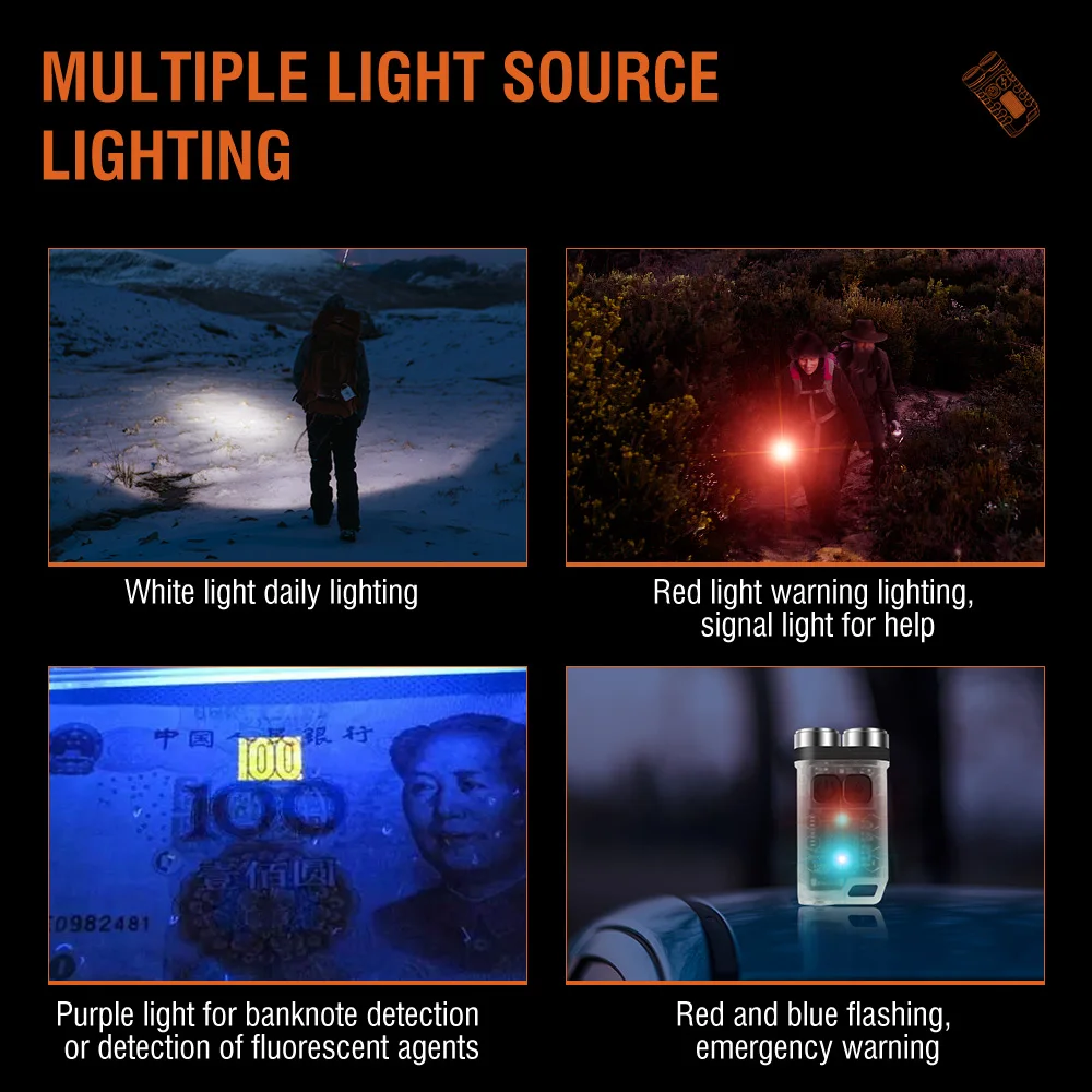 BORUiT V3 LED Keychain Portabl - Fishing Kit Compact avis et prix