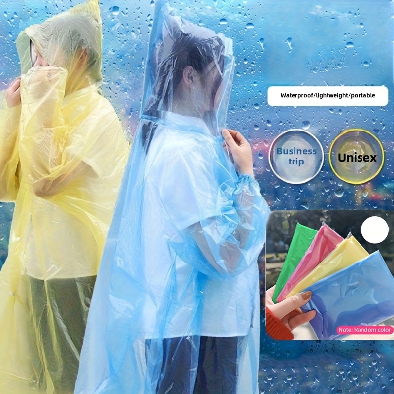 Poncho imperméable jetable, 5/ - Emergency Poncho Rain avis et prix