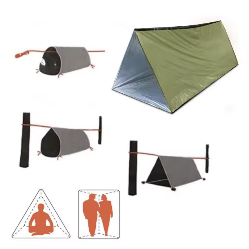 Tente d'urgence réutilisable e - Emergency Mylar Tent avis et prix