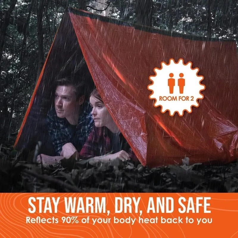 Kit de tente de survie d'urgen - Emergency Mylar Tent avis et prix