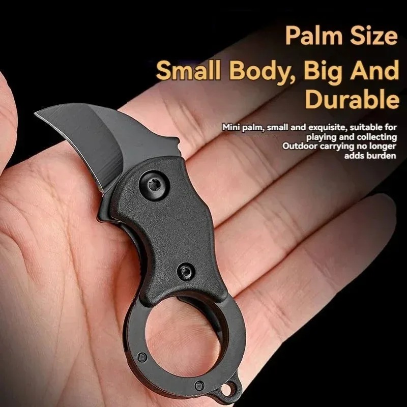 Mini couteau de poche porte-cl - Bushcraft Knife Fixed avis et prix