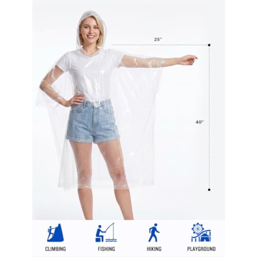 Ponchos de pluie jetables pour - Emergency Poncho Rain avis et prix