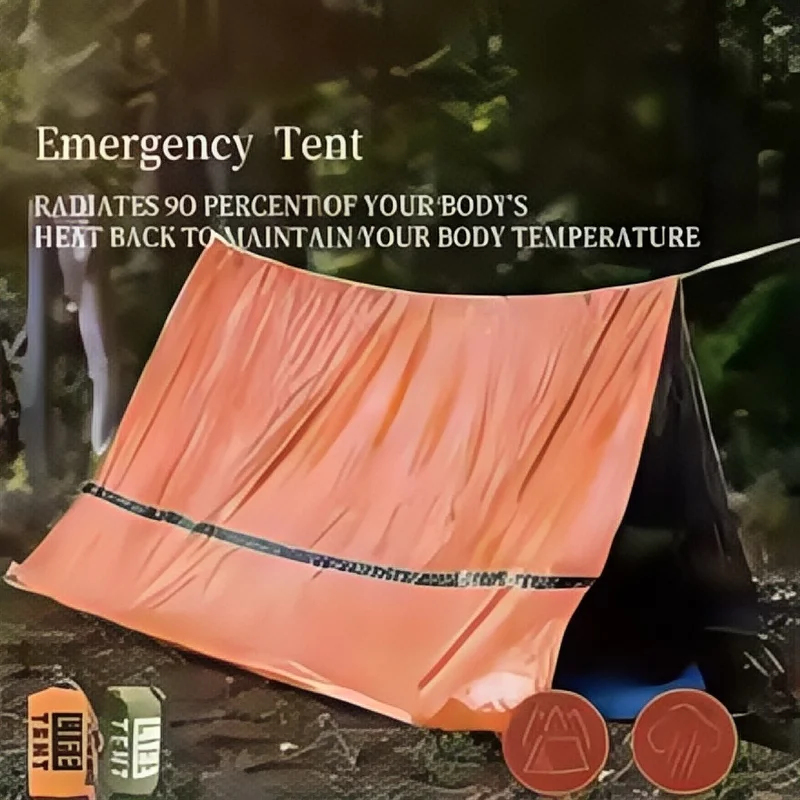 Abri de survie d'urgence pour  - Emergency Mylar Tent avis et prix
