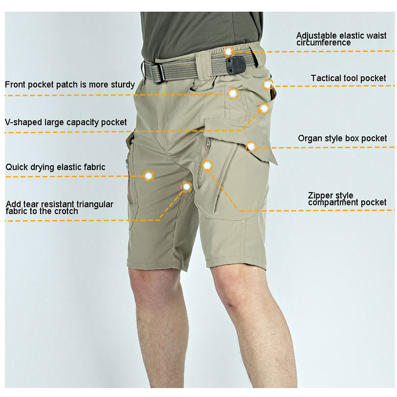 Shorts tactiques cargo pour ho - Fishing Kit Compact avis et prix