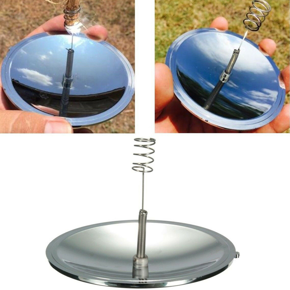 Briquet solaire d'extérieur, a - Fire Starting Kit avis et prix