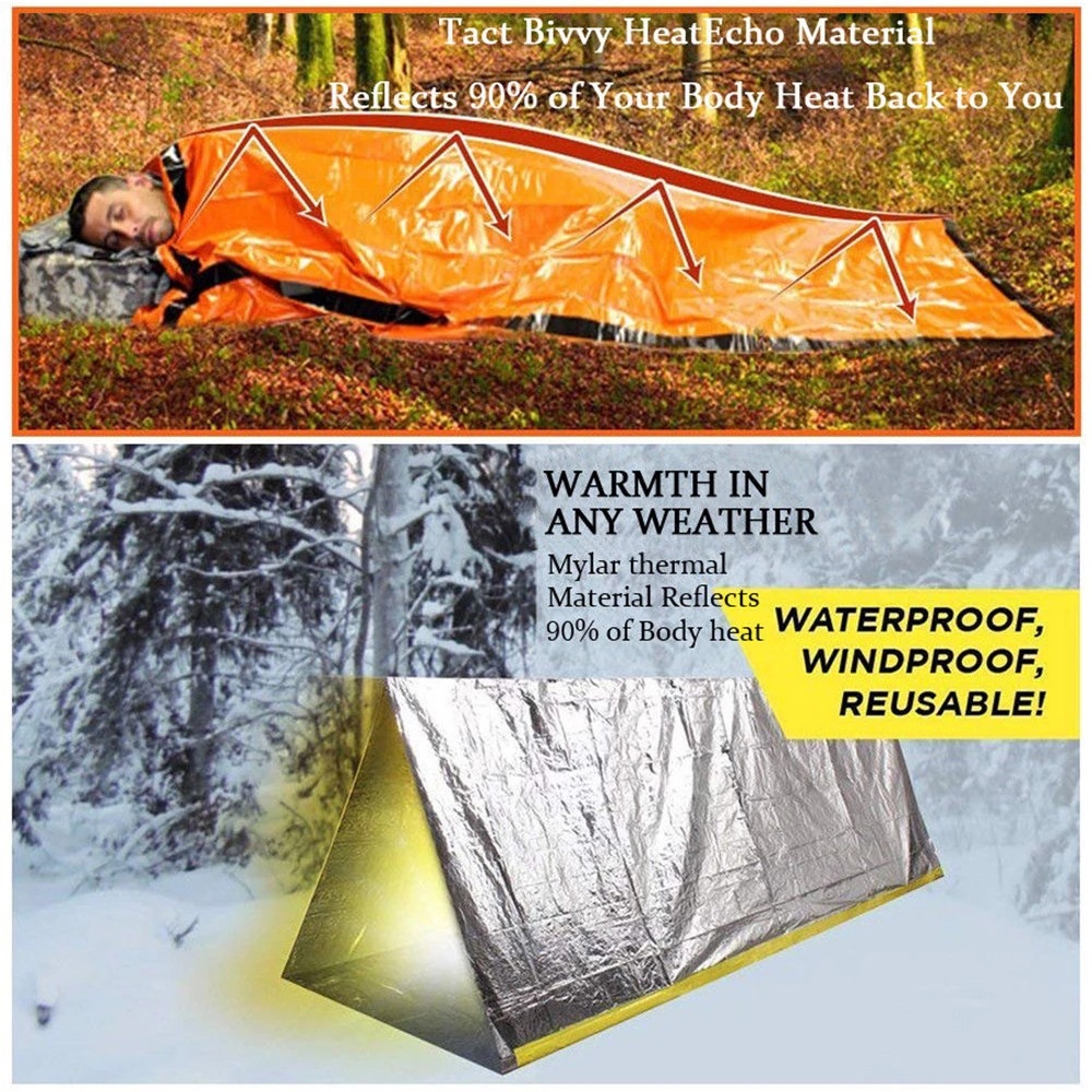 Sac de couchage d'urgence pour - Emergency Mylar Tent avis et prix