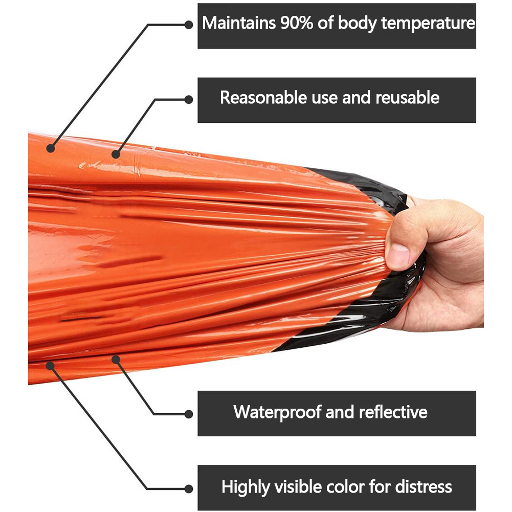 Sac de couchage d'urgence, cou - Bivy Bag Emergency avis et prix